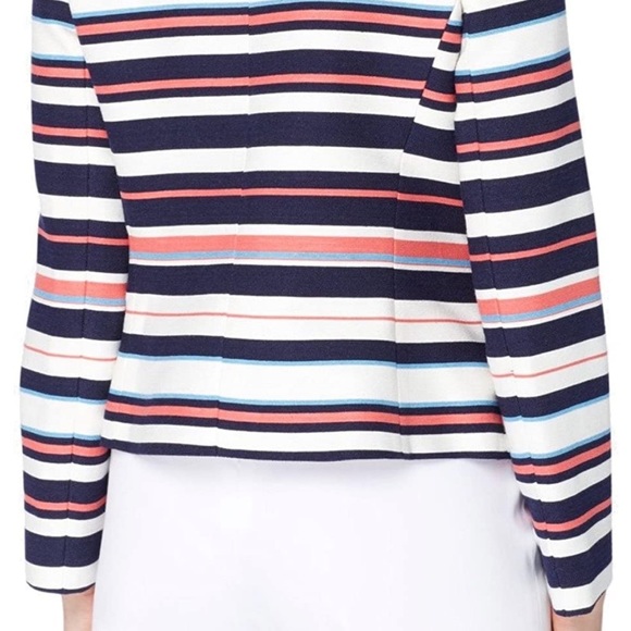 Tahari Arthur S. Levine Womens Stripped jacket  size 4 - Picture 2 of 10